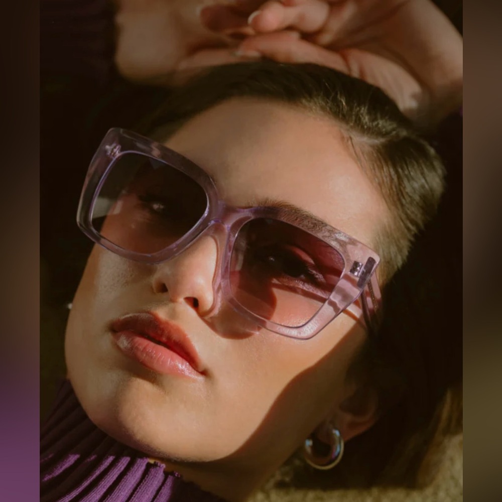 Barton Perreira Devine Sunglasses in lilac